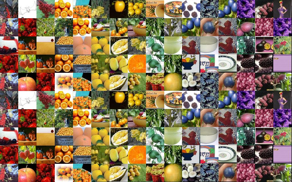 Rainbow Fruit Desktop Made with grant.robinson.name/projec… Flickr