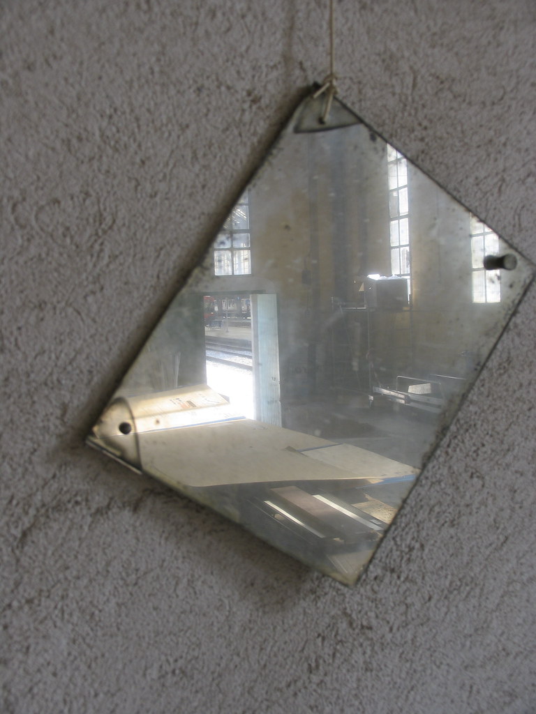 mirror mirror in a on the terrain of the portbou … Flickr