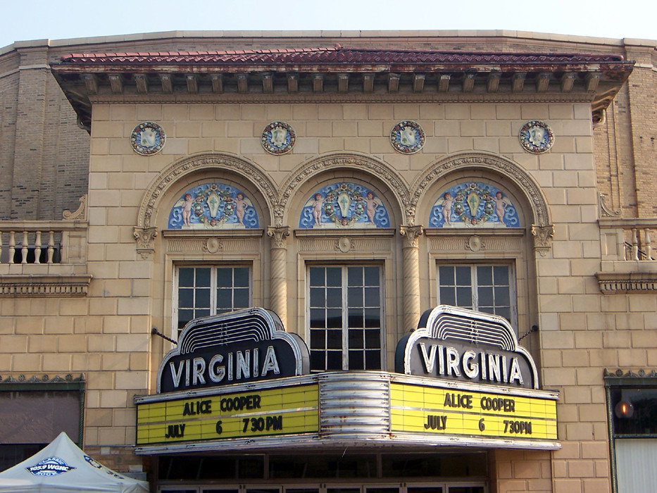 Champaign, IL Virginia Theater marquee The Virginia Theate… Flickr