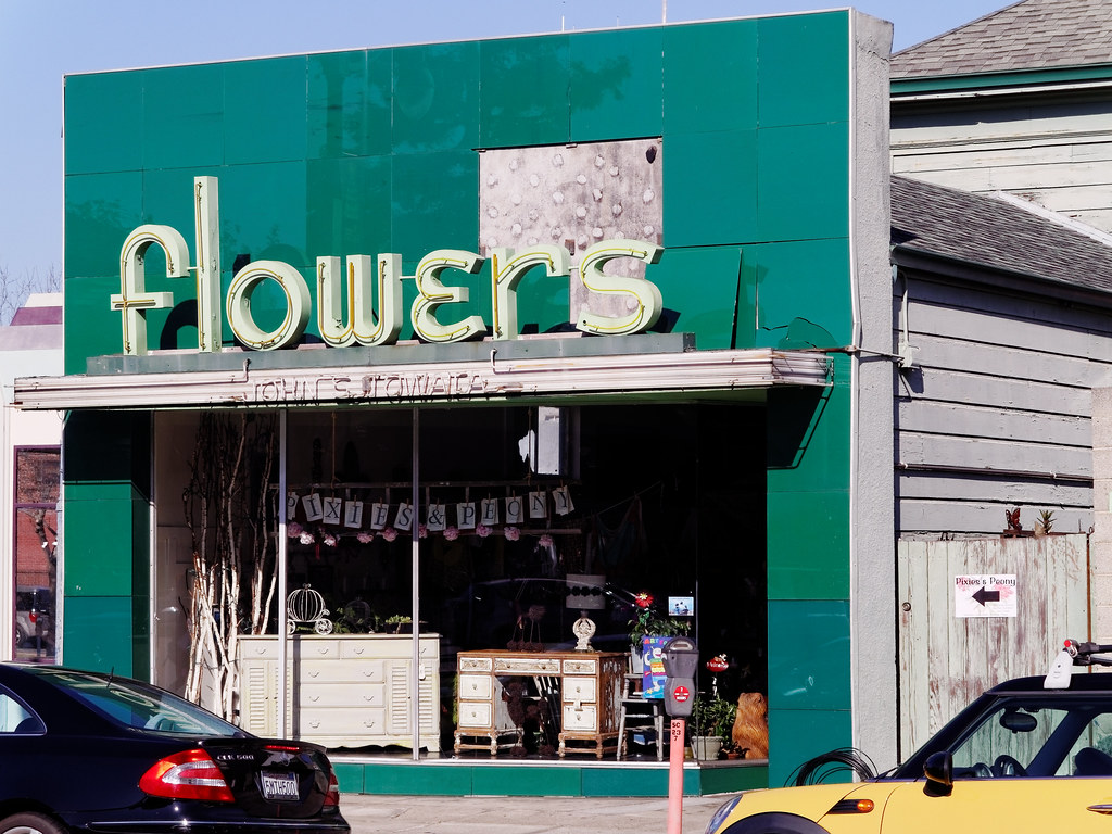 Flower Store on a Side Street, Alameda, CA CT Young Flickr