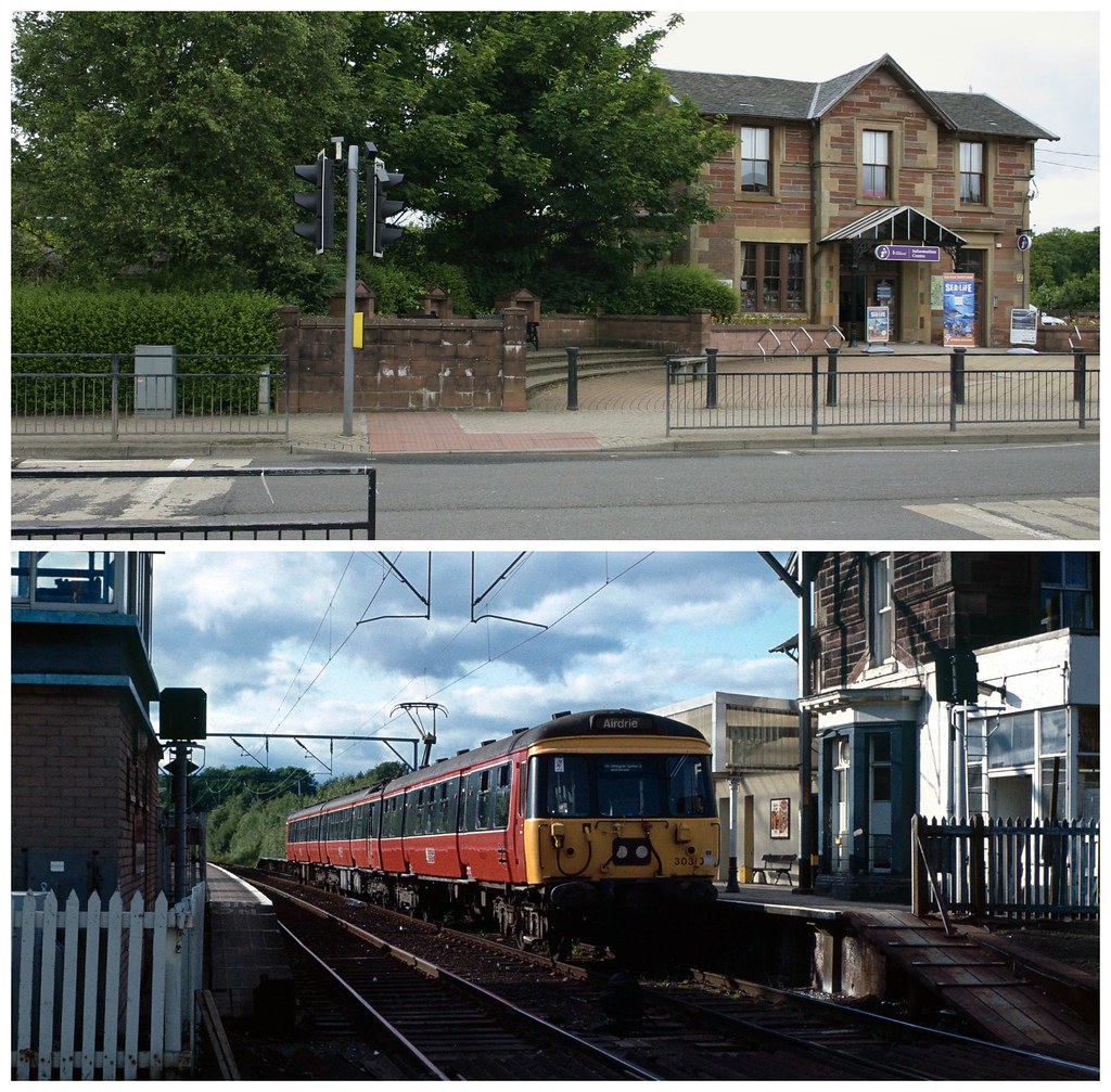 Balloch Central Station "Now and Then". Although Balloch