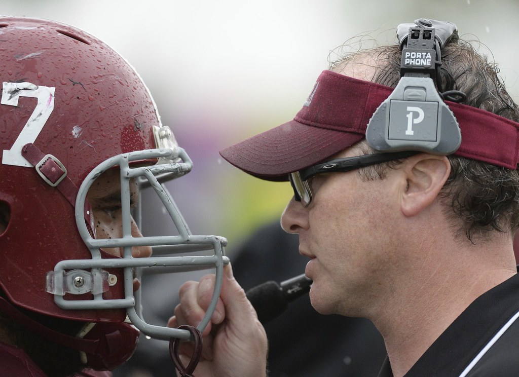Sierra College head coach Ben Noonan takes a moment to gi… Flickr