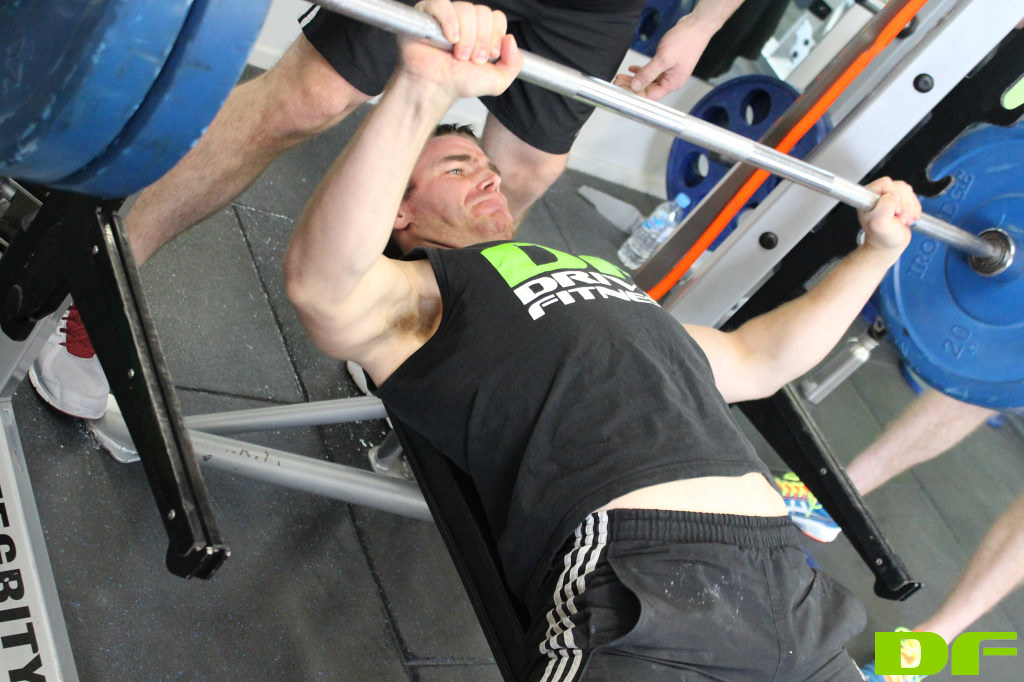 DriveFitnessPersonalTrainingBenchPress2014Brisbane