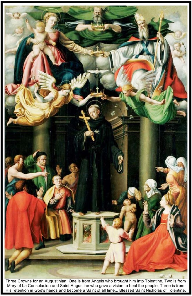 Saint Nicholas of Tolentine (Three Crowns) Three Crowns fo… Flickr