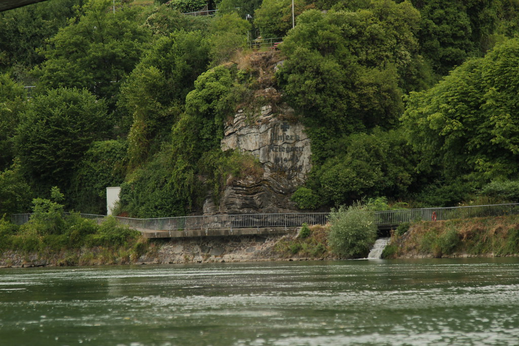 Rhein ( Fluss River ) auf der deutschen Seite bei Laufen… Flickr