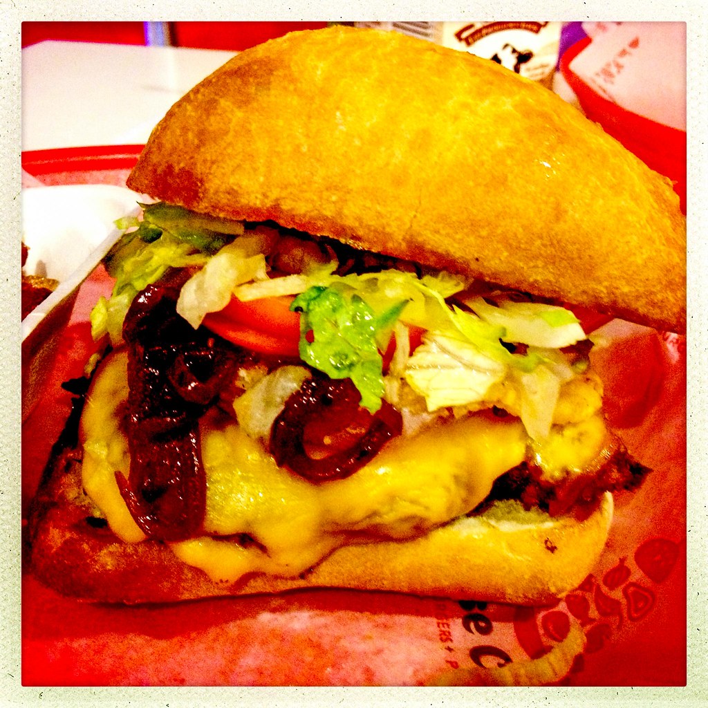 Pork Schnitzel Burger Evans Photographs Flickr