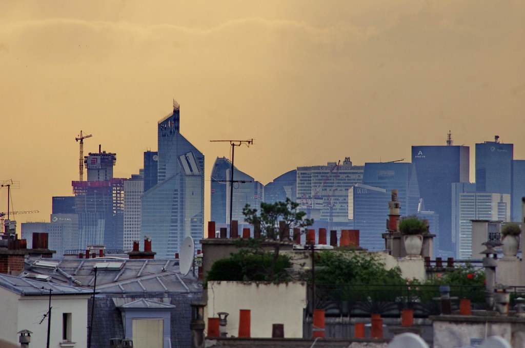 Paris, depuis une terrasse de la rue de la Tour d'Auvergne… Flickr