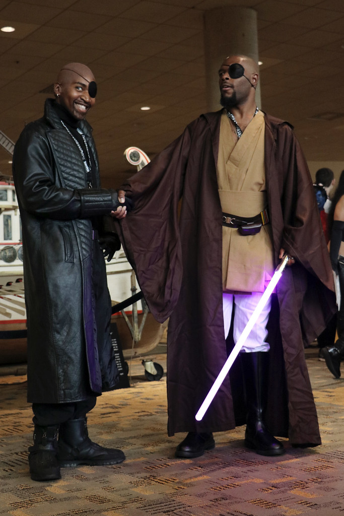 Mace Windu Fury meets Nick Fury I have to admit, mashing u… Flickr