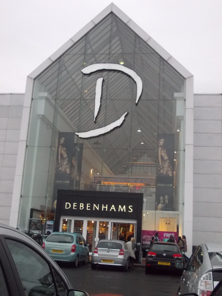Old Debenhams Logo Merry Hill Shopping Centre, Brierly Hil… Flickr