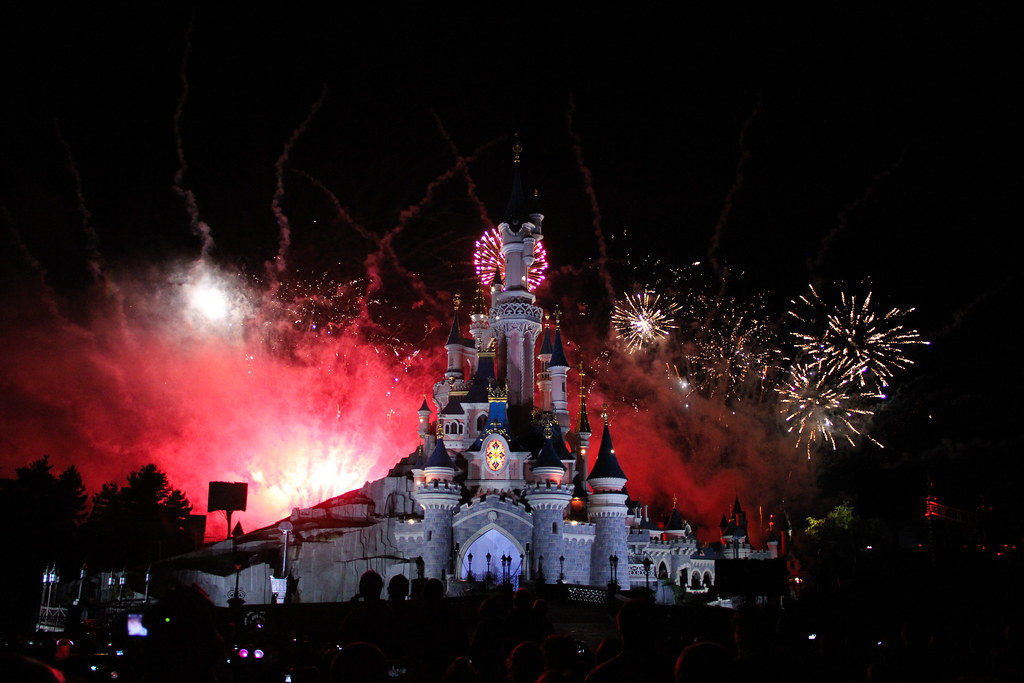 Bastille Day Fireworks Disneyland Paris 0083 Bert Snyers Flickr