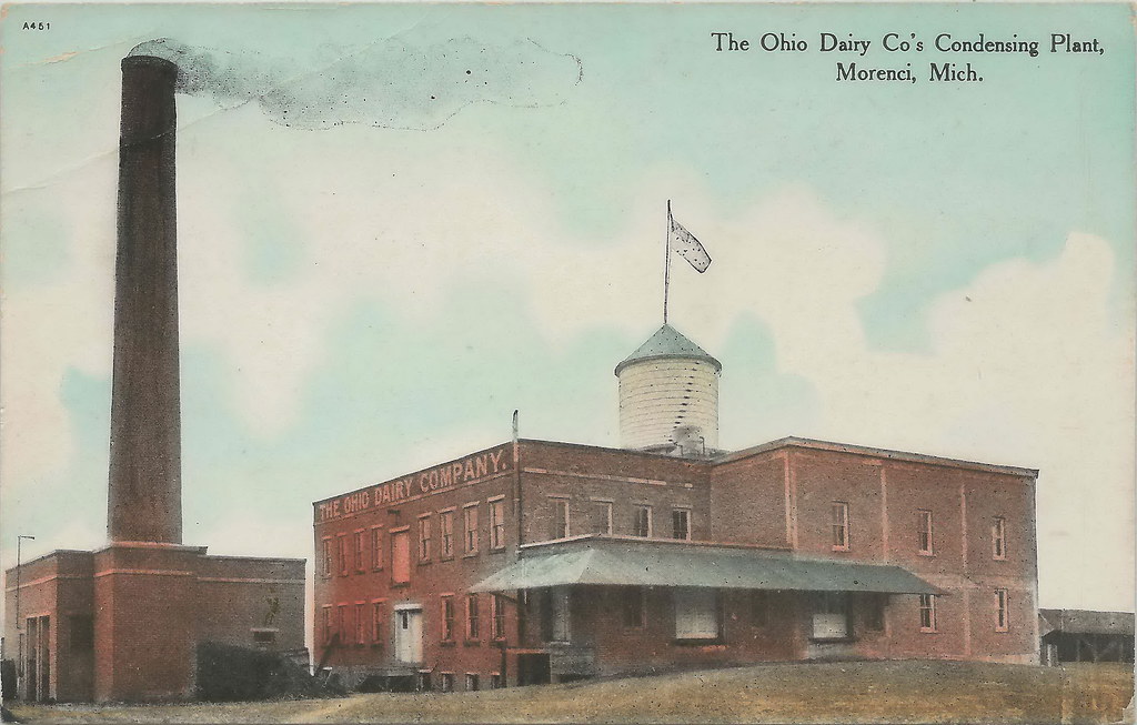 SE Morenci MI Circa 1905 OHIO DAIRY COMPANY Creamery & Con… Flickr