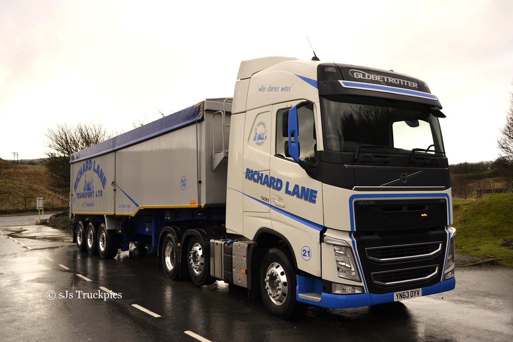 Tippers Richard Lane Transport Ltd Tideswell Derbys Volvo … Flickr