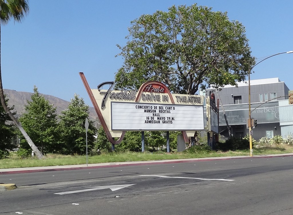 Azusa Foothill DriveIn Theatre, Azusa, California Flickr