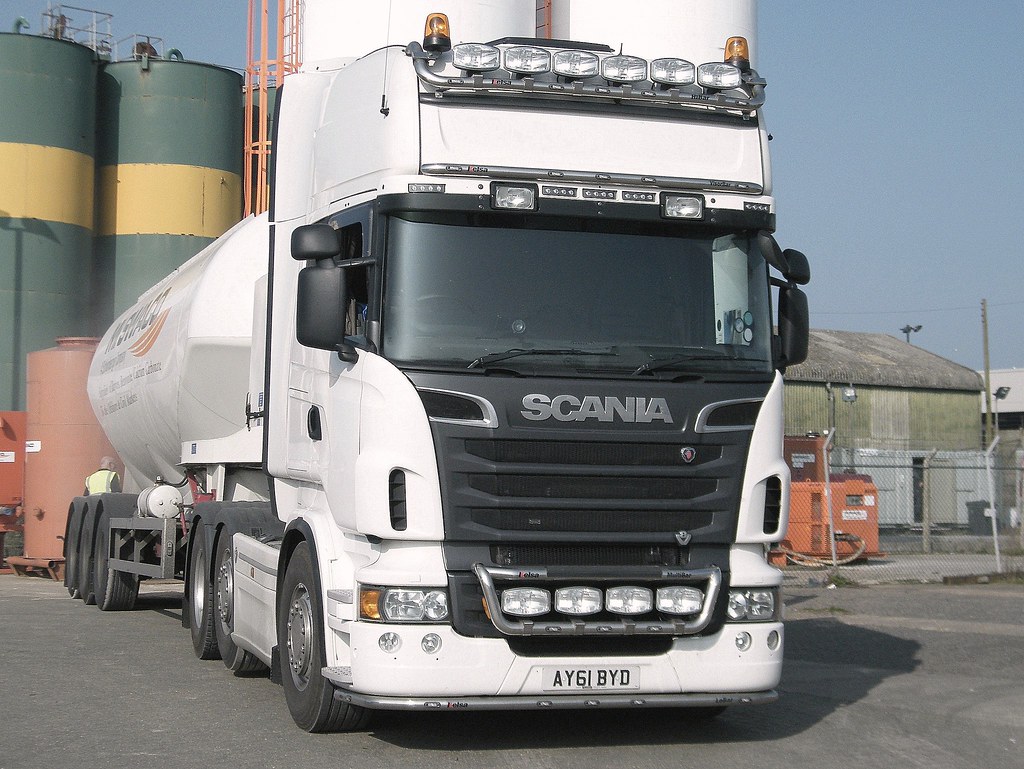SCANIA TOPLINE D.J.S.Transport AY61 BYD LONE RANGER ___Andy Flickr
