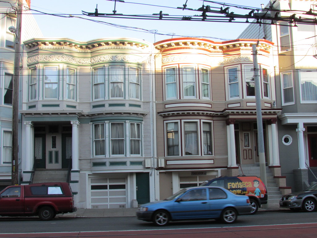 Edwardian flats Church Street, San Francisco 12 January 20… Flickr