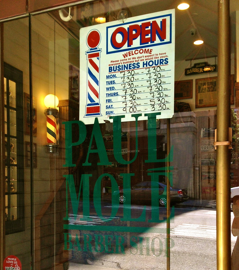 Paul Mole Barber Shop 1031 Lexington Ave 74th Street, New … Flickr
