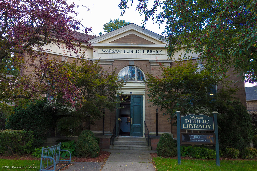 Warsaw (New York) Public Library Warsaw, New York Ken Zirkel Flickr