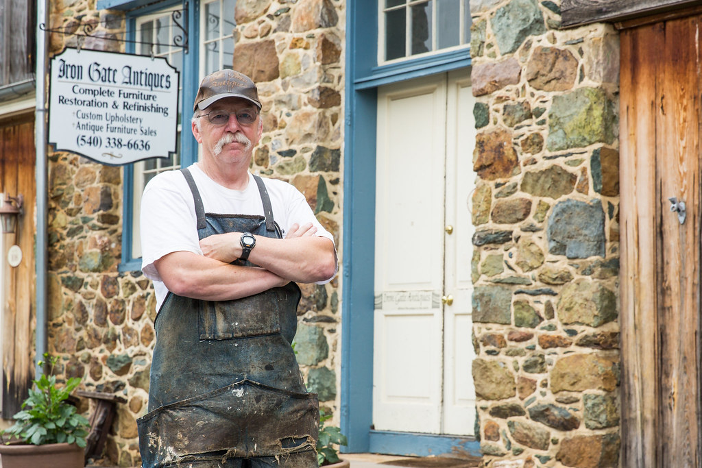 Bob McCan from Iron Gate Antiques and Restoration in Bluem… Flickr