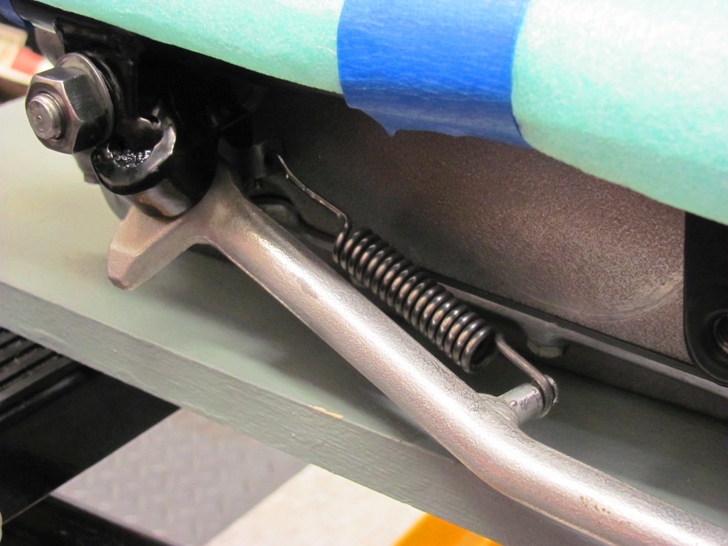 Side Stand Spring Installed . Brook Reams Flickr