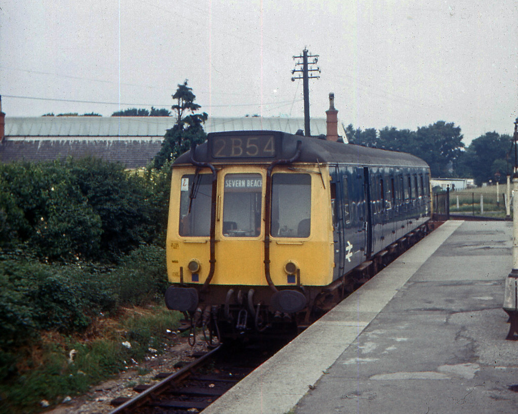 Severn Beach Station in 1972 Andy Kirkham Flickr