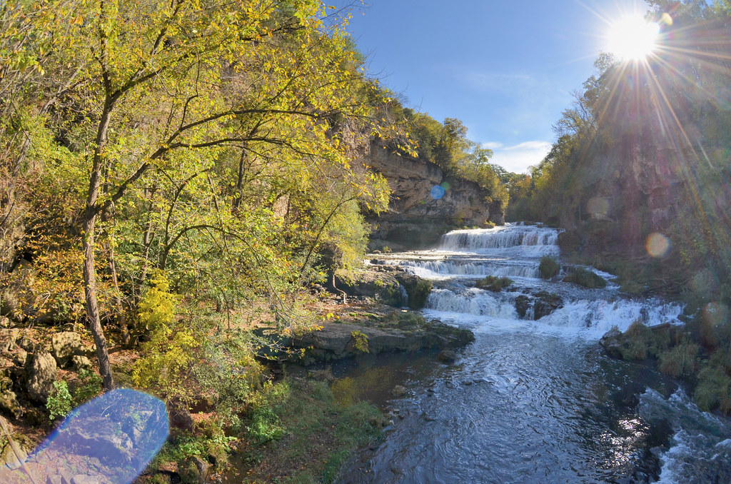 Willow River Falls Willow River State Park. Hudson, Wiscon