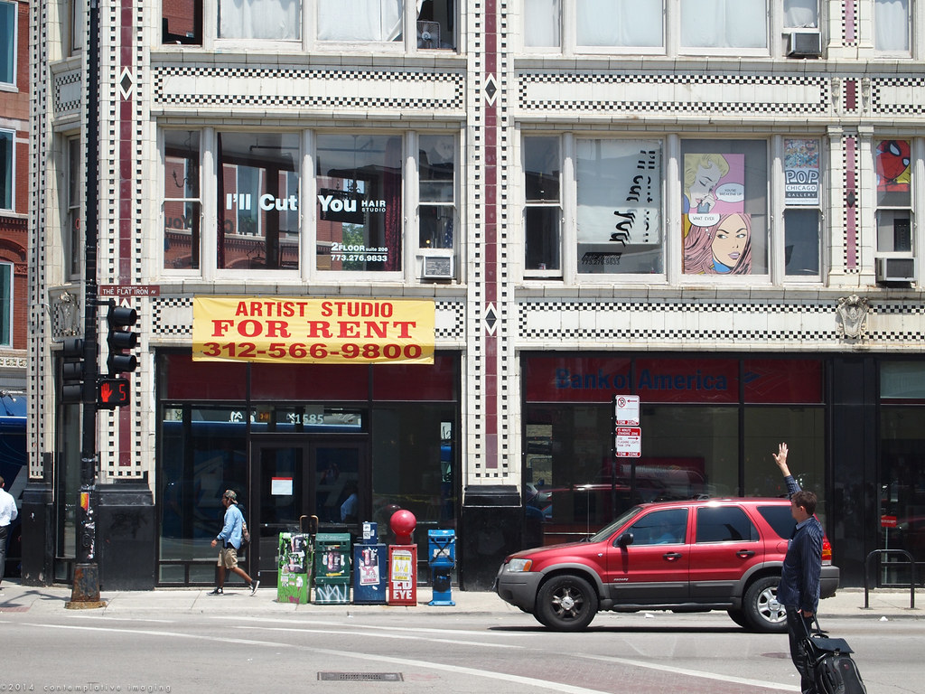 the flat iron avenue The Chicago Series contemplative