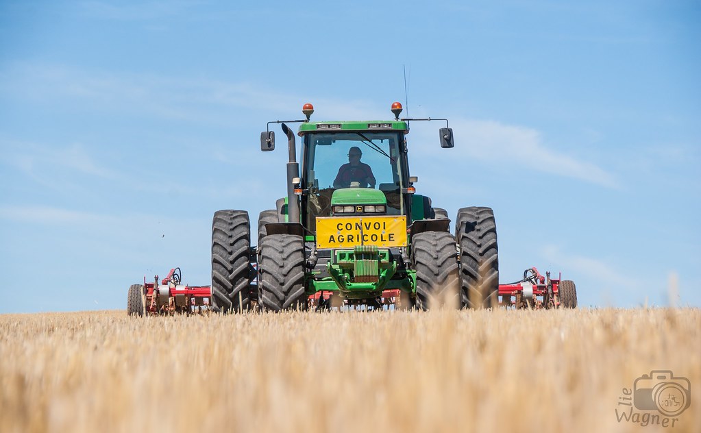 John Deere 8200 Kongskilde elie wagner Flickr