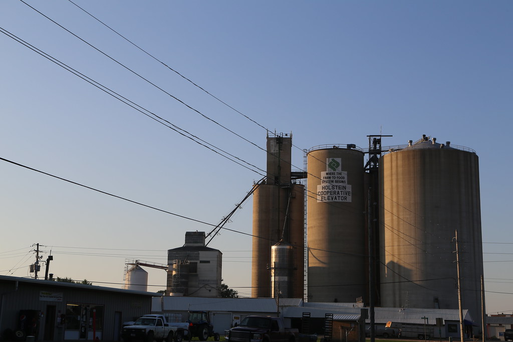 Holstein Iowa, Grain Elevator, Ida County IA Google Map Of… Flickr