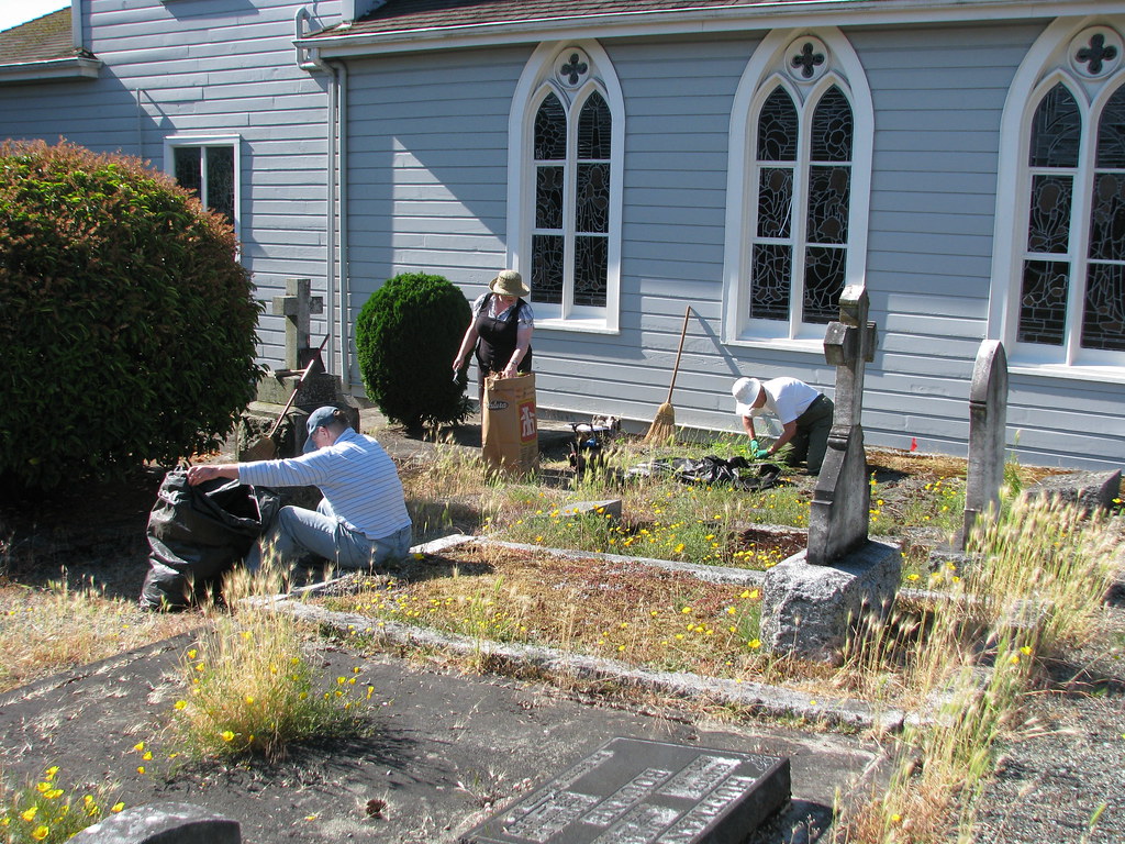 Cemetery Cleanup July 6, 2013 Flickr