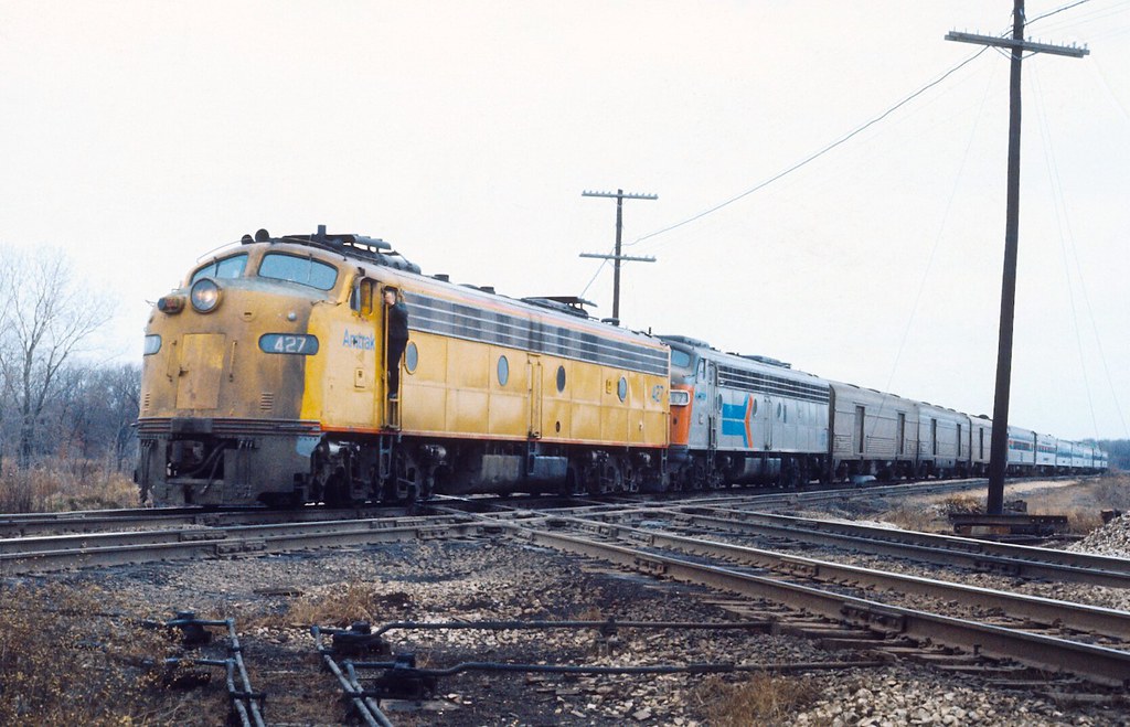 NORTH JUDSON Amtrak 427 sits upon the ErieLackawanna tra… Flickr