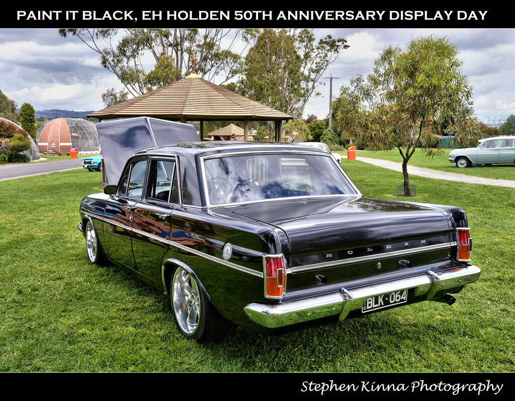 Paint it Black EH Holden Sedan EH Holden Car Club of Victo… Flickr