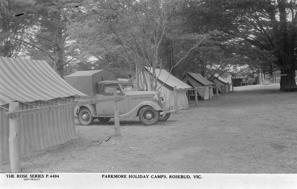 PARKMORE HOLIDAY CAMPS, ROSEBUD, VIC. c19201954 Visit our… Flickr