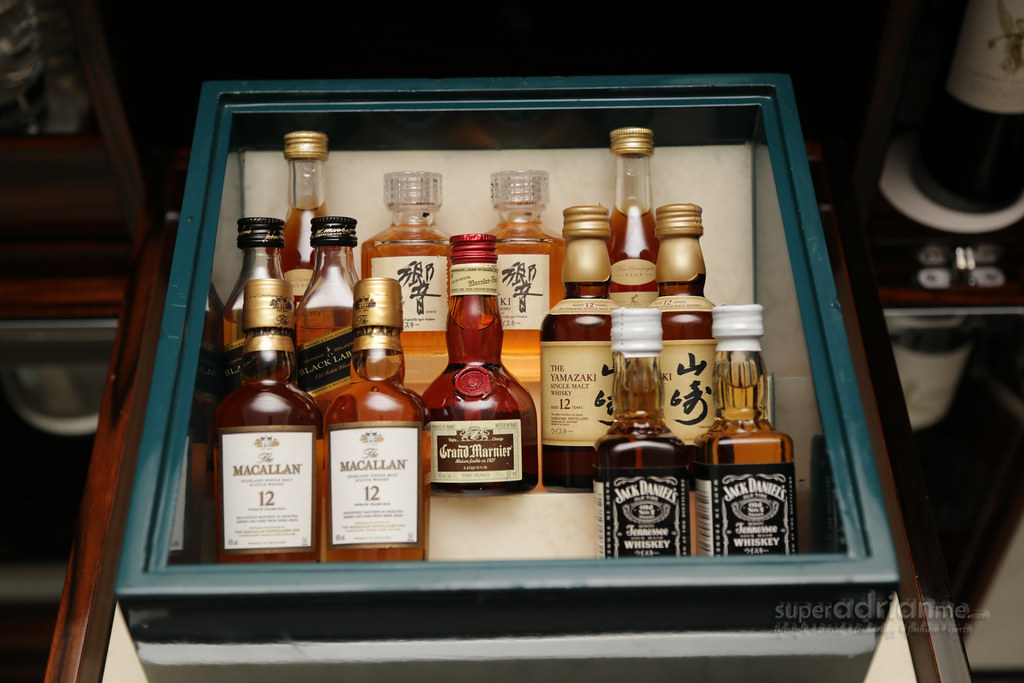 Conrad Tokyo These minibar alcohol bottles are irresistib… SUPERADRIANME Flickr
