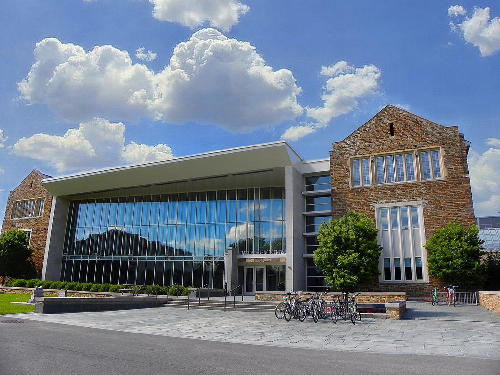 Hamilton College Taylor Science Center Clifton Oneida County NY Reflection a photo on