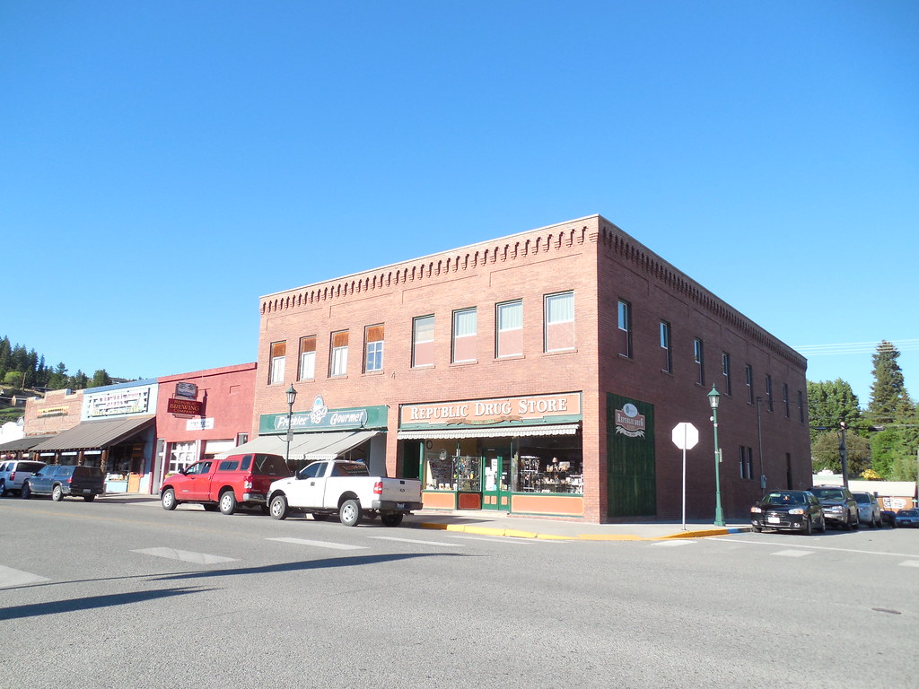 The Drug Store Republic, Washington Constructed by JW Slag… Flickr