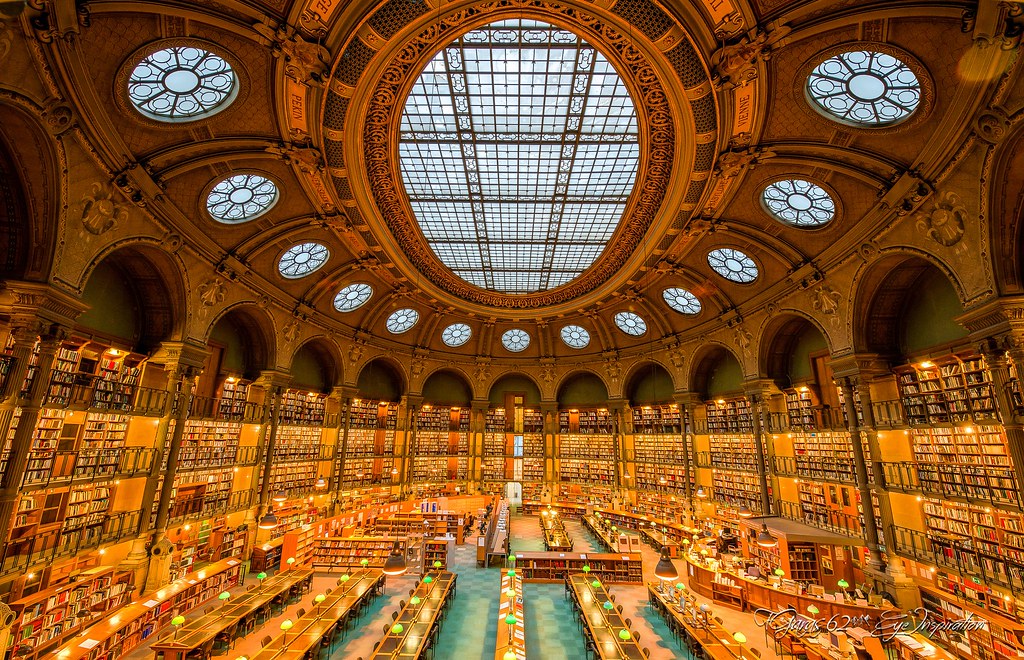 Bibliothèque Nationale de France Salle Richelieu Paris Flickr