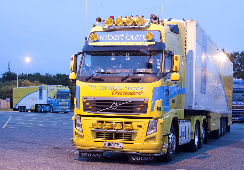 Robert Burns pair Southwaite services M6 North Gyles