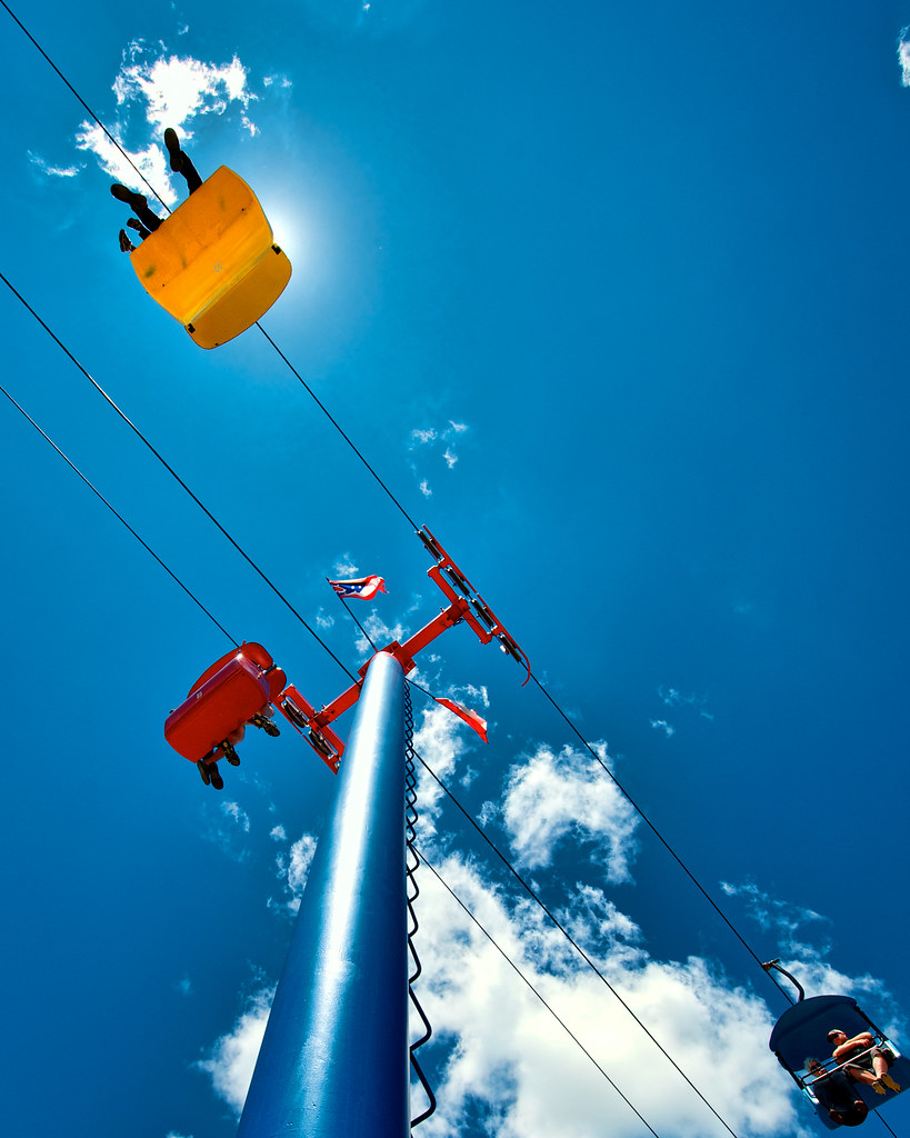 Sky Ride The overhead chairlift at Ohio State Fair. www.be… Flickr