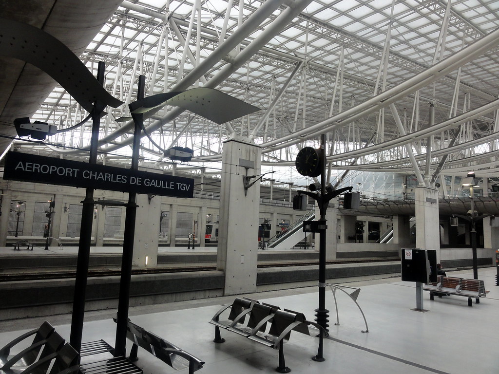 aéroport CharlesdeGaulle TGV (FR93,TREMBLEYENFRANCE) Flickr
