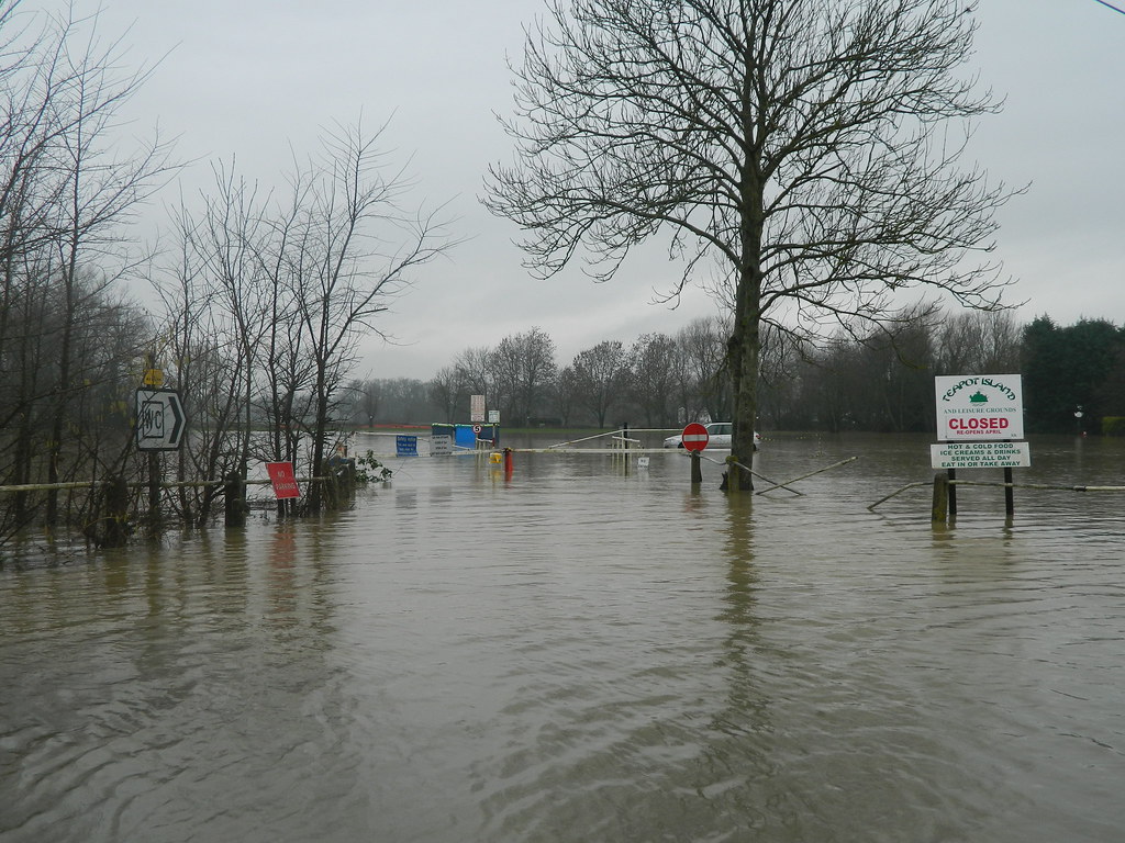 Teapot Island car park Yalding, Kent. Thursday 30th Januar… Flickr