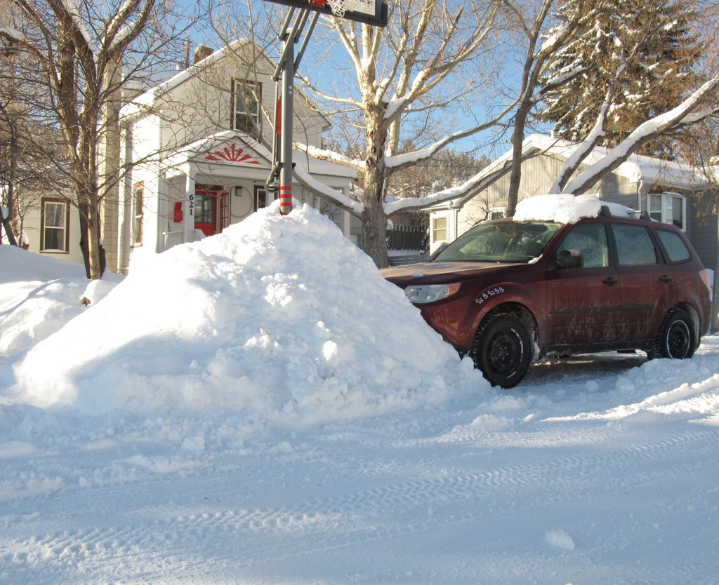 Snow. Helena,Montana Snow at my place in Helena,Montana