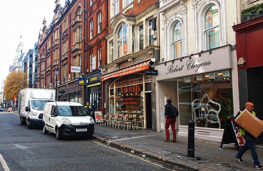 Wigmore Street B+W and colour views of Wigmore Street in c… Flickr