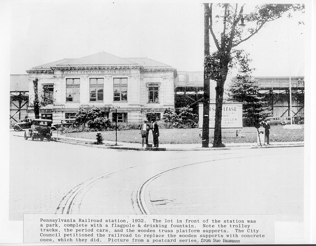 Pennsylvania Railroad Station, Rahway, NJ, 1932 Pennsylvan… Flickr