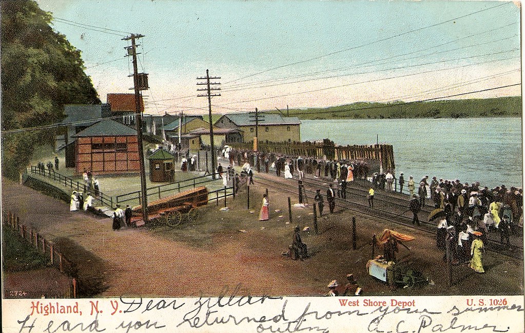 West Shore Station, Highland, NY West Shore Railroad stati… Flickr