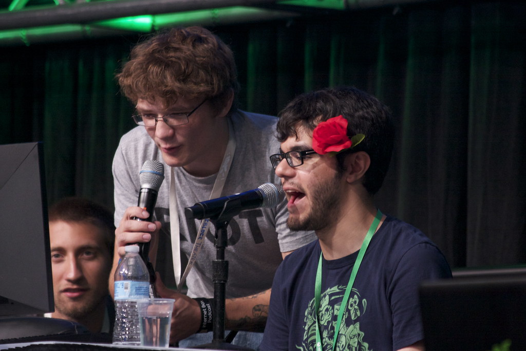 Michael, Gavin and Ray from Achievement Hunter As seen on … Flickr