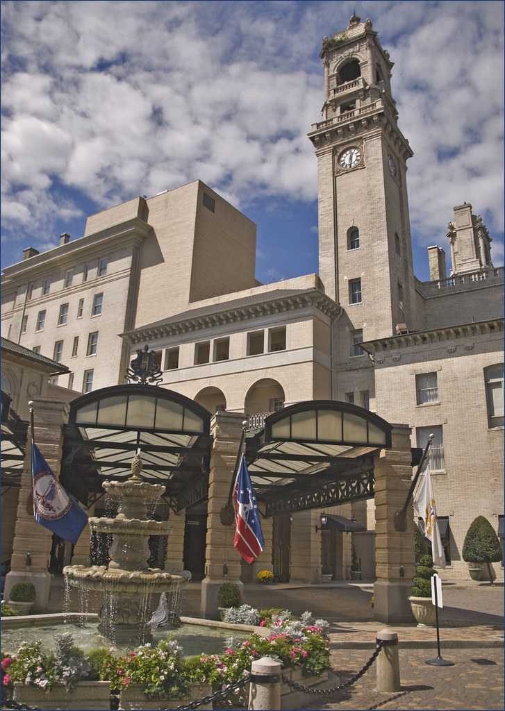 The Jefferson Hotel Entrance off West Franklin Street R… Flickr