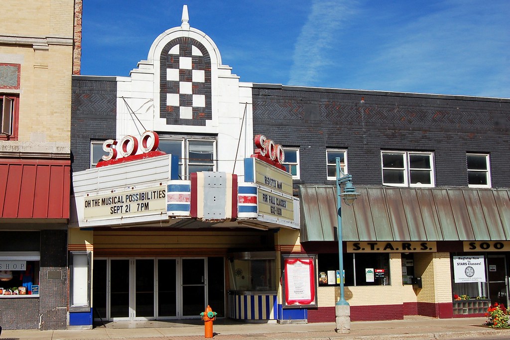 Michigan, Sault Ste. Marie, Soo Theatre (8,190) © Earl C. … Flickr