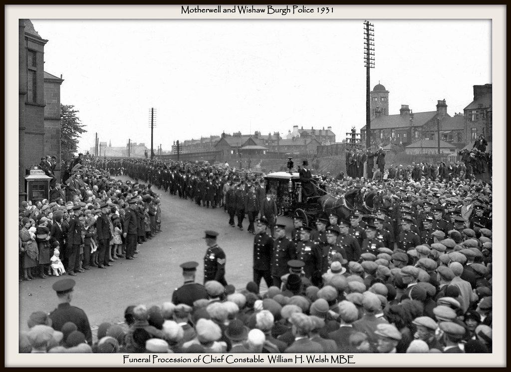 LANARKSHIRE POLICE The Funeral Procession of Chief Constab… Flickr