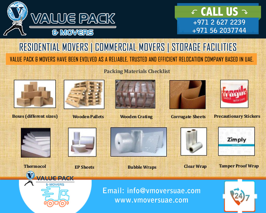 Packing Material Supply in UAE Value Pack and Movers compl… Flickr