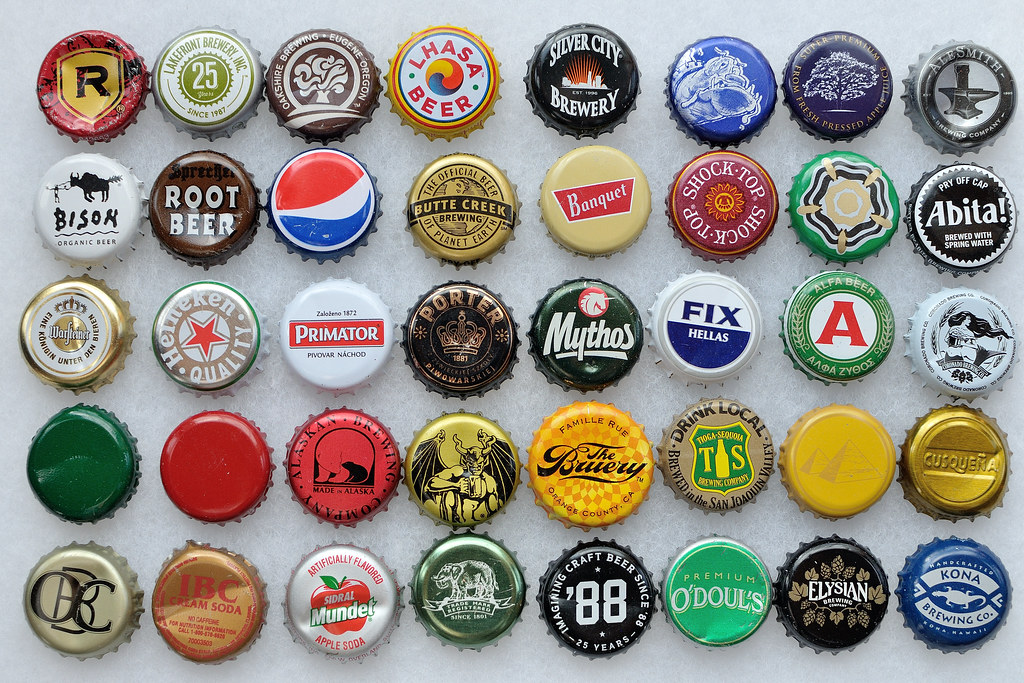 2013 Bottle Cap Collection Additions Additions to my cap c… Flickr